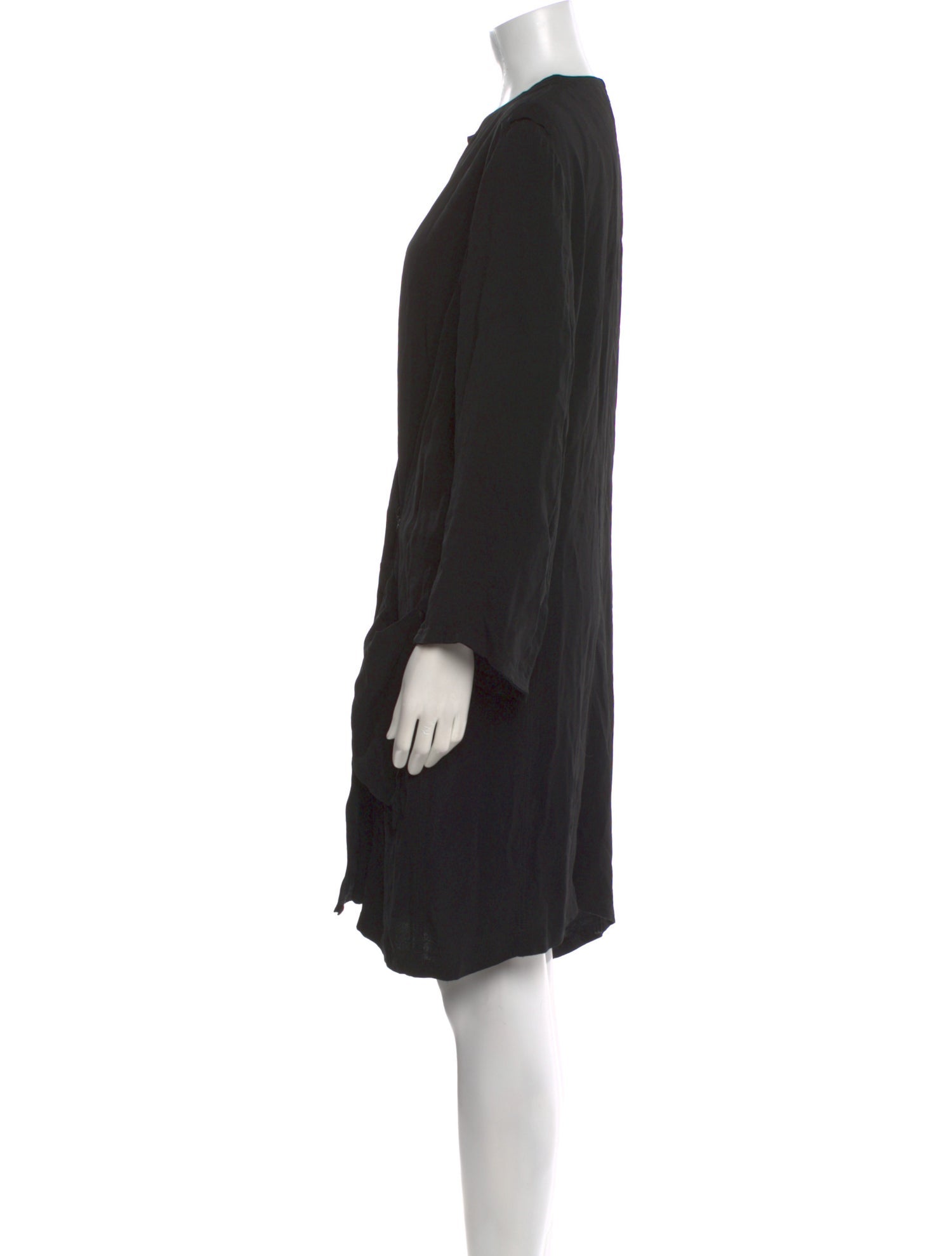 Ann Demeulemeester Crew Neck Mini Dress