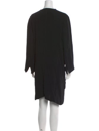Ann Demeulemeester Crew Neck Mini Dress