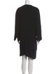 Ann Demeulemeester Crew Neck Mini Dress