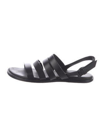 Ann Demeulemeester Leather Slingback Sandals