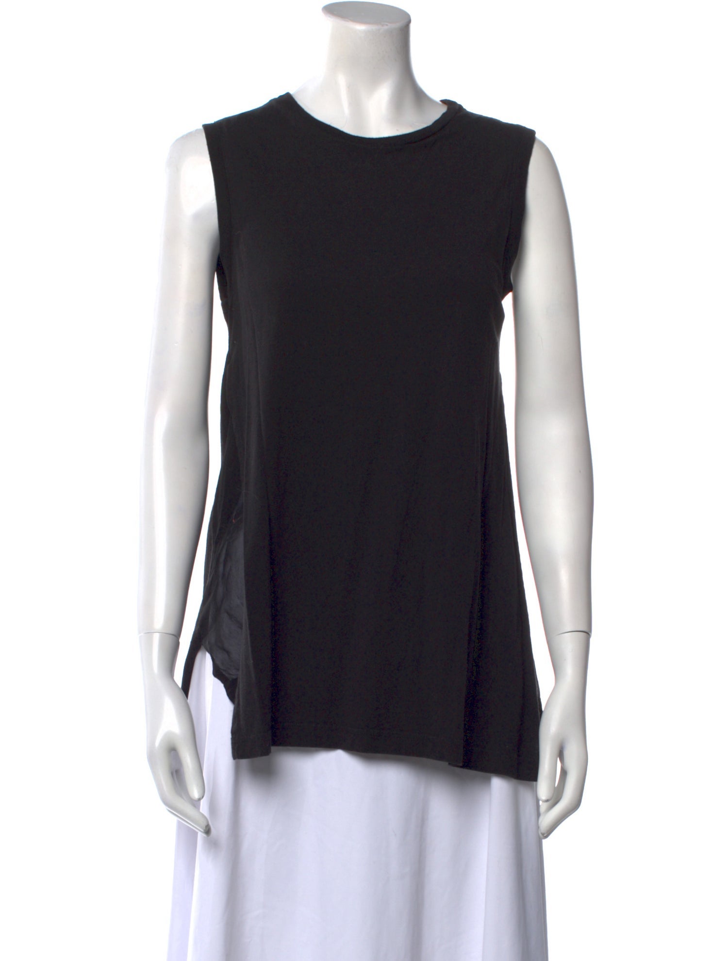 Ann Demeulemeester Crew Neck Sleeveless Top