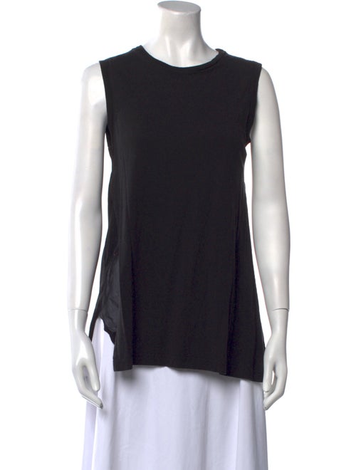 Ann Demeulemeester Crew Neck Sleeveless Top