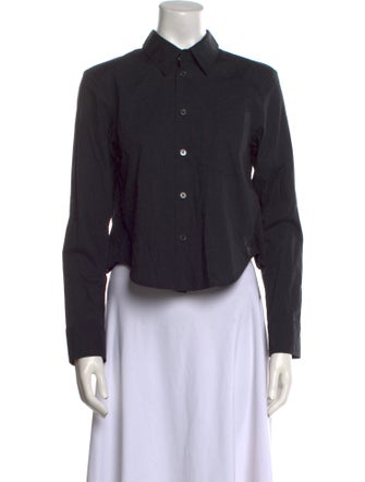Ann Demeulemeester Long Sleeve Button-Up Top