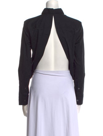 Ann Demeulemeester Long Sleeve Button-Up Top