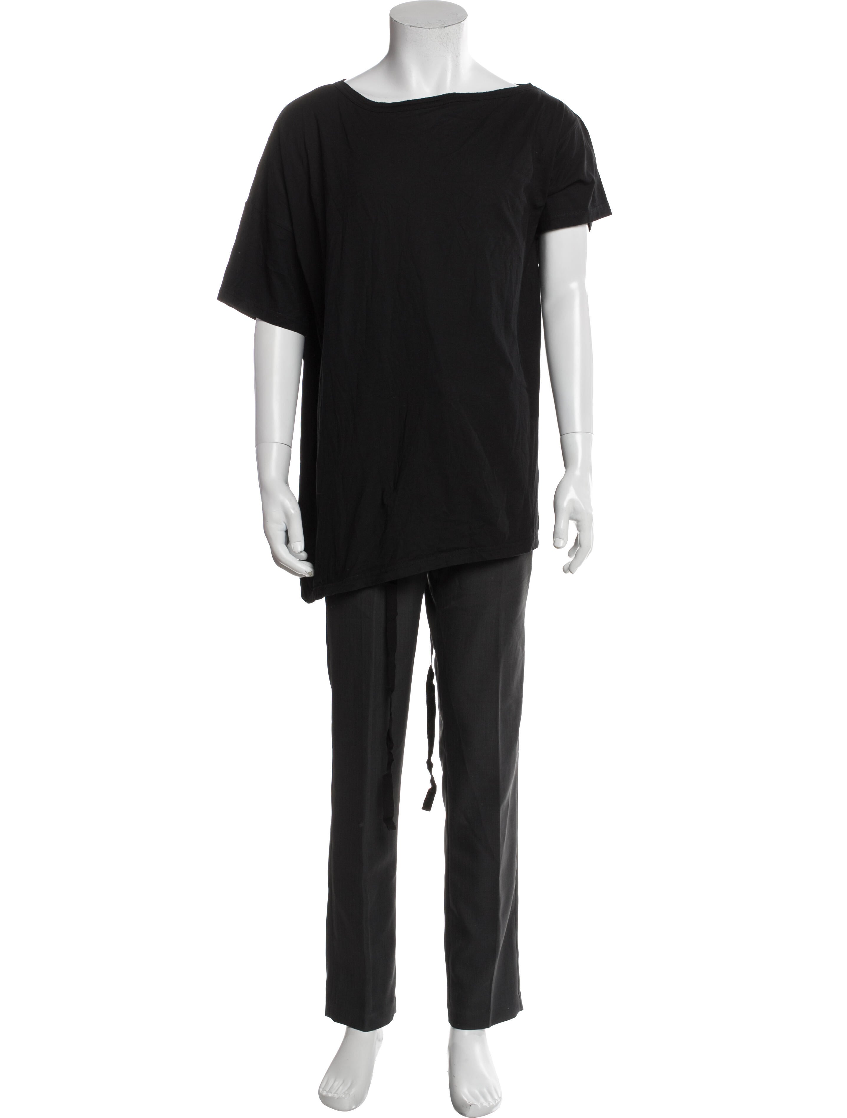 Ann Demeulemeester Crew Neck Short Sleeve T-Shirt