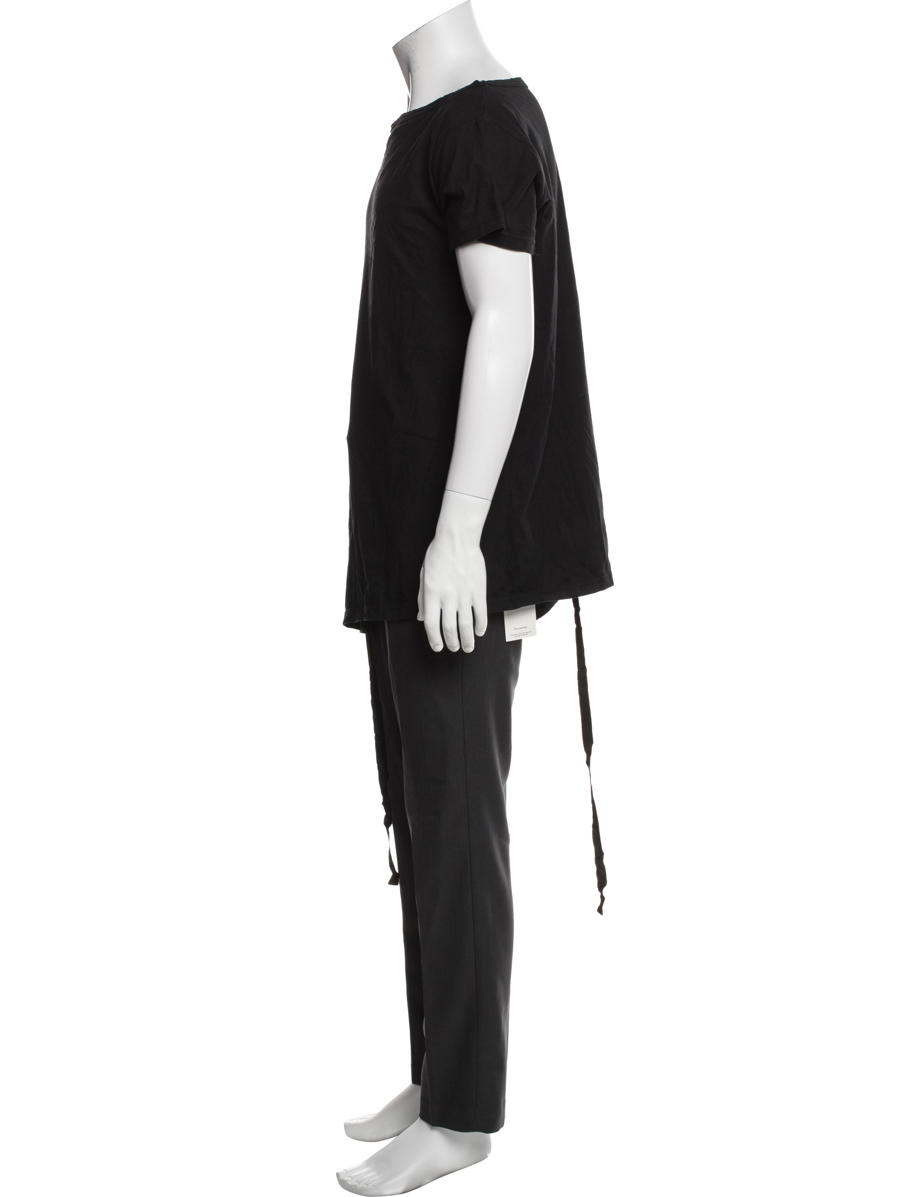 Ann Demeulemeester Crew Neck Short Sleeve T-Shirt