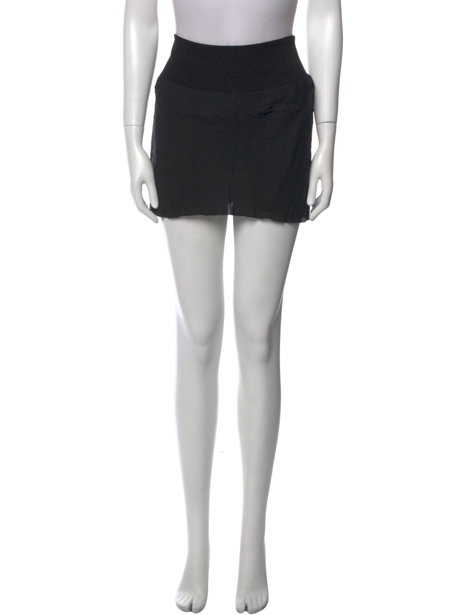 Ann Demeulemeester Silk Mini Skirt