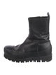 Ann Demeulemeester Leather Rain Boots