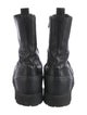 Ann Demeulemeester Leather Rain Boots