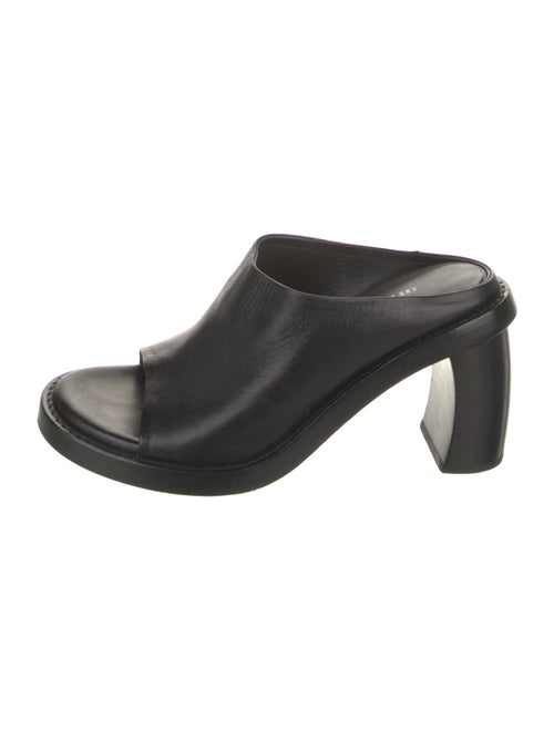 Ann Demeulemeester Leather Slides