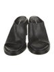 Ann Demeulemeester Leather Slides
