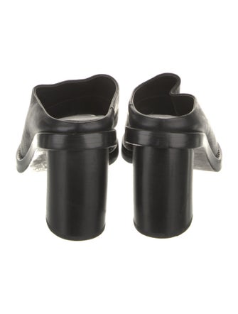 Ann Demeulemeester Leather Slides