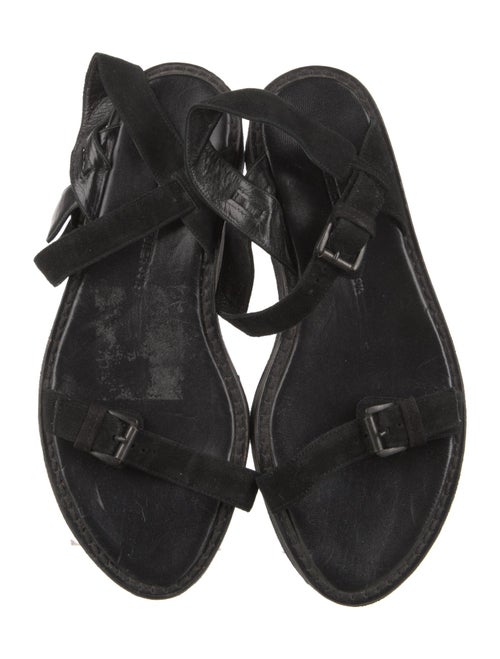 Ann Demeulemeester Suede Slingback Sandals