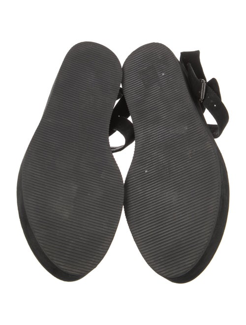 Ann Demeulemeester Suede Slingback Sandals