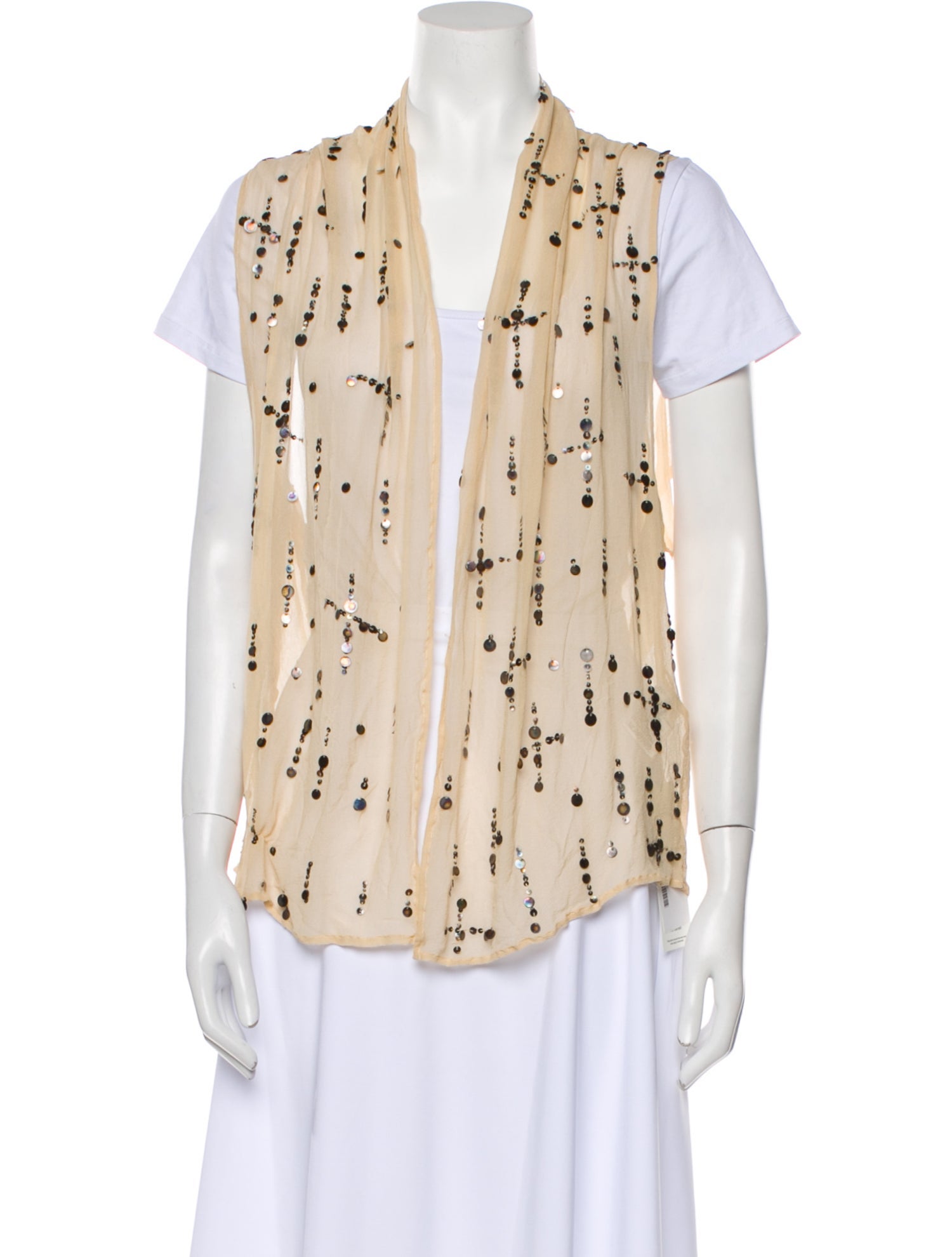 Ann Demeulemeester 2010's Silk Vest