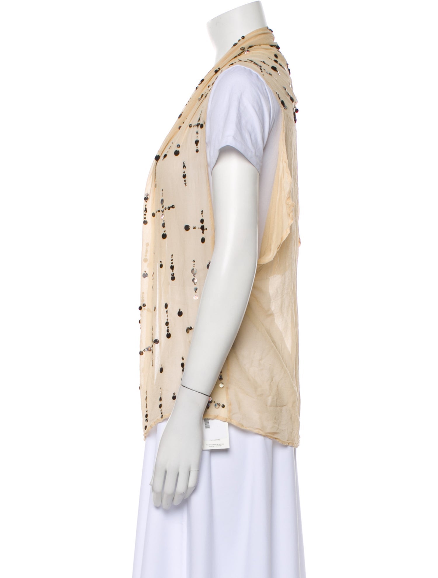 Ann Demeulemeester 2010's Silk Vest