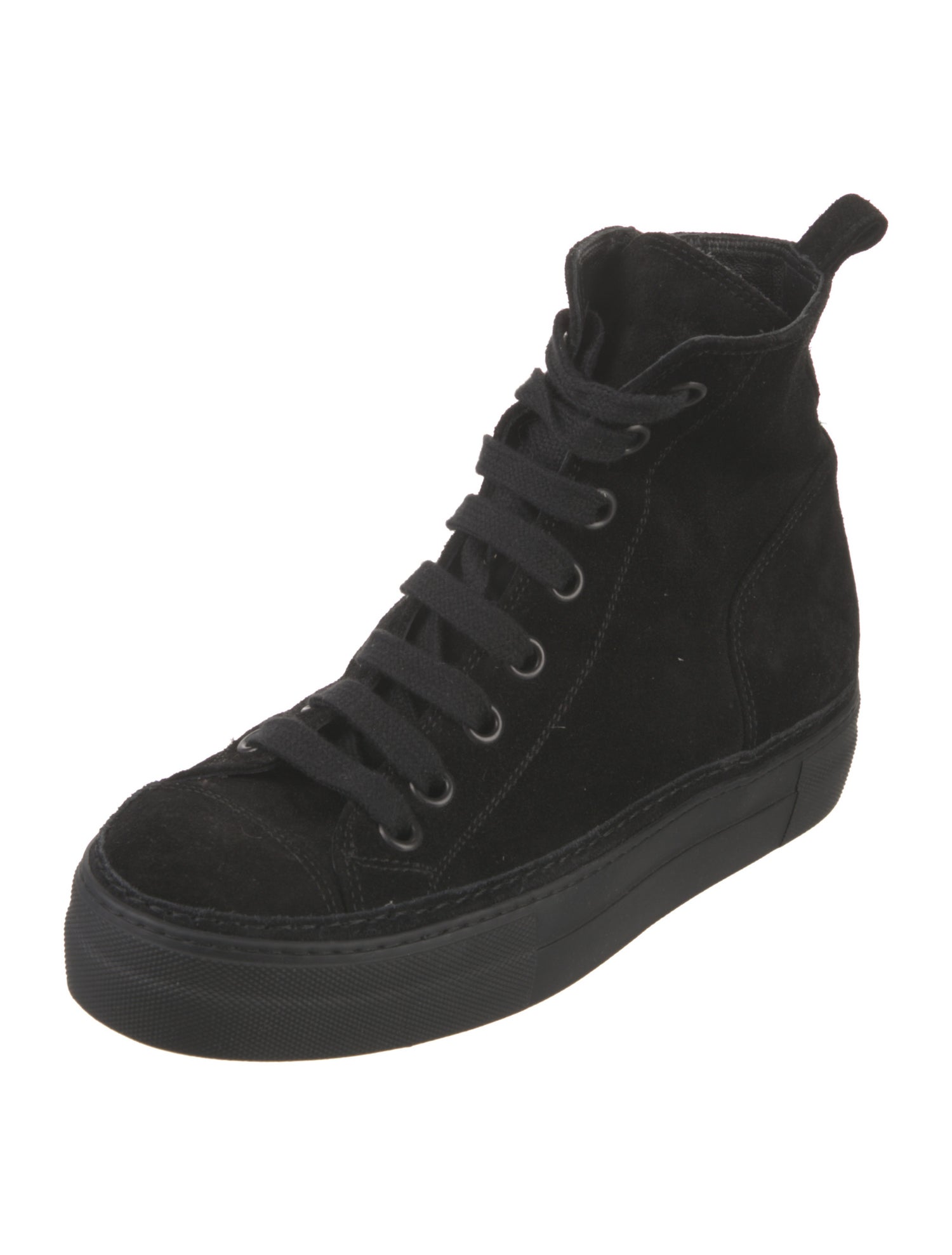 Ann Demeulemeester Suede Chunky Sneakers