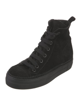 Ann Demeulemeester Suede Chunky Sneakers