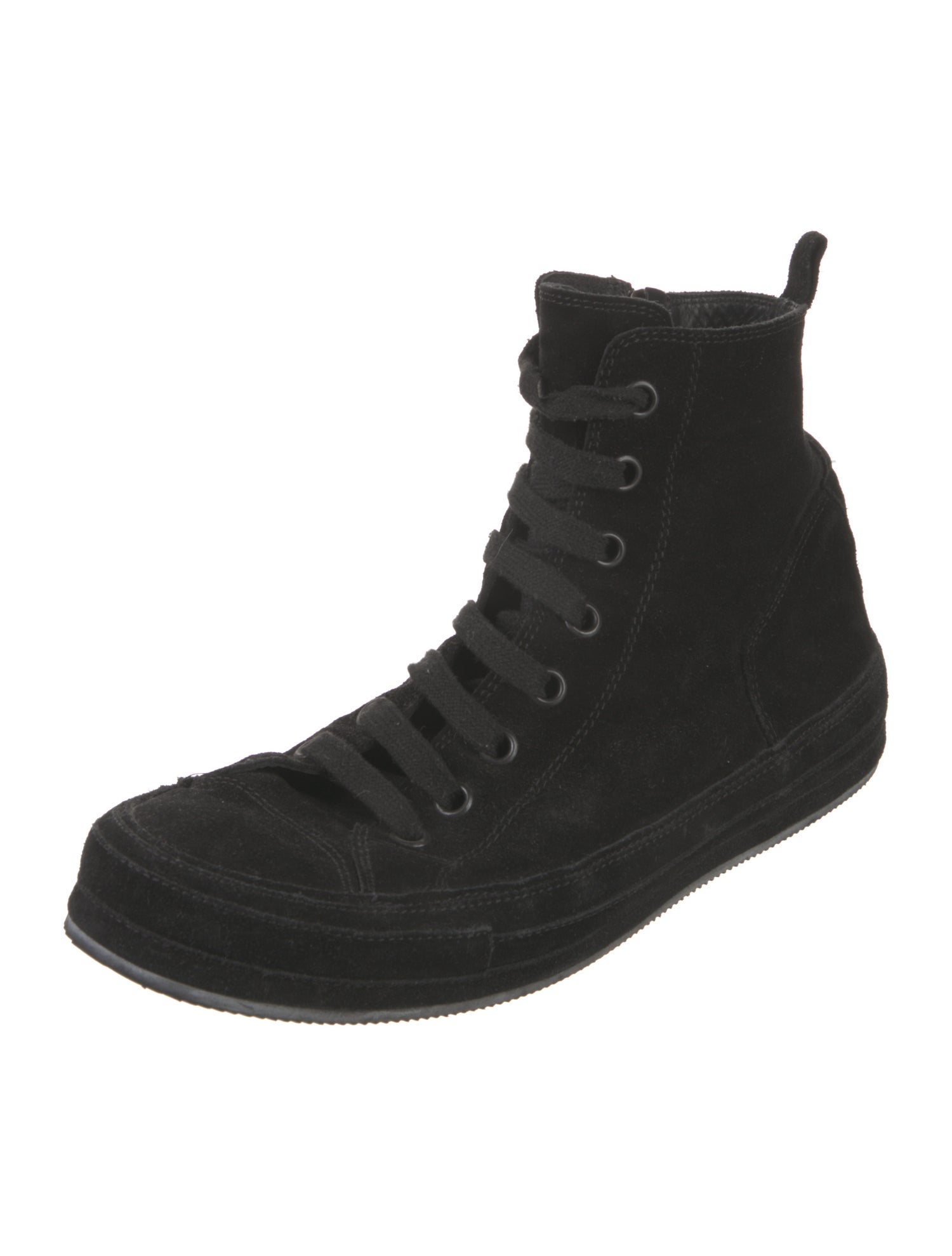 Ann Demeulemeester Suede Sneakers