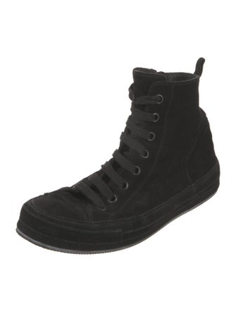 Ann Demeulemeester Suede Sneakers