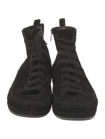 Ann Demeulemeester Suede Sneakers