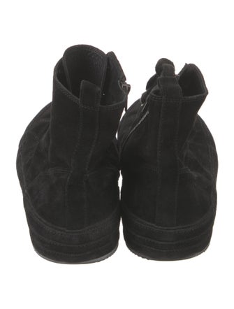 Ann Demeulemeester Suede Sneakers