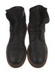 Ann Demeulemeester Leather Lace-Up Boots