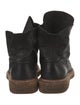 Ann Demeulemeester Leather Lace-Up Boots