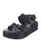 Ann Demeulemeester Leather Slingback Sandals