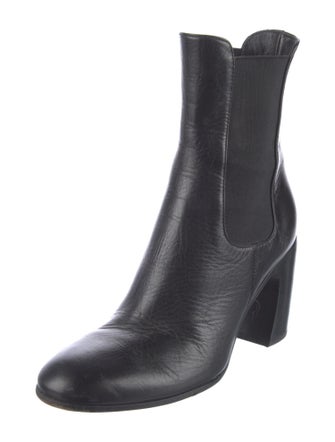Ann Demeulemeester Leather Chelsea Boots