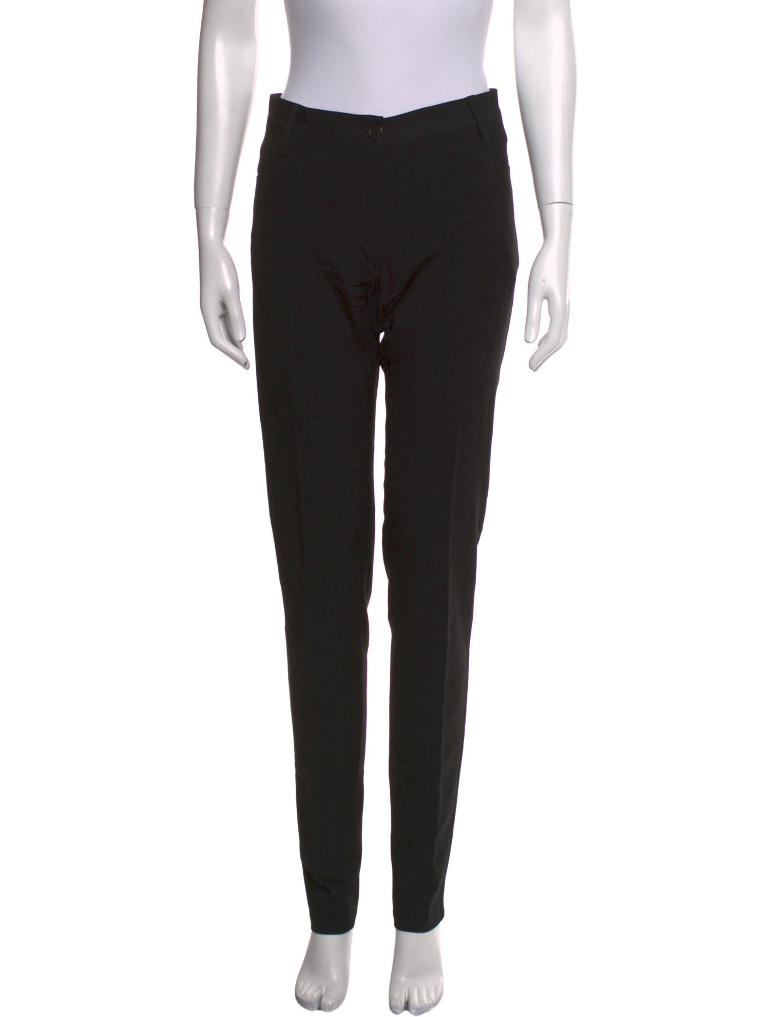 Ann Demeulemeester Virgin Wool Skinny Leg Pants