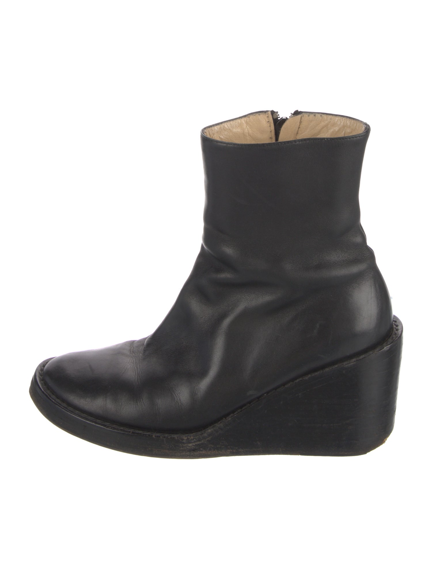 Ann Demeulemeester Leather Boots
