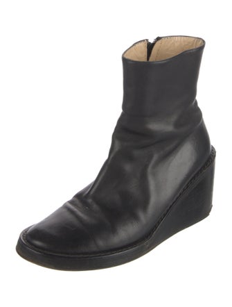 Ann Demeulemeester Leather Boots