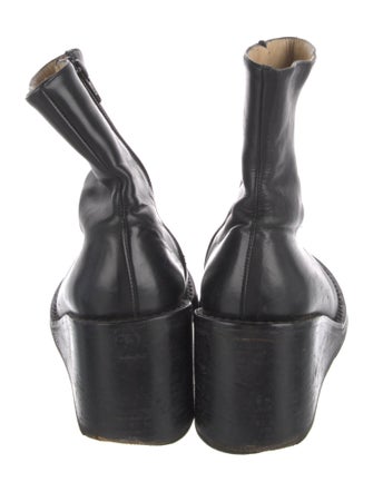 Ann Demeulemeester Leather Boots