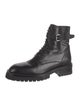 Ann Demeulemeester Leather Combat Boots