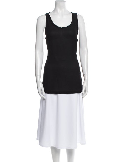 Ann Demeulemeester Scoop Neck Sleeveless Top