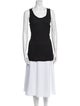 Ann Demeulemeester Scoop Neck Sleeveless Top