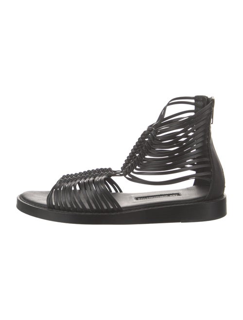 Ann Demeulemeester Leather Gladiator Sandals
