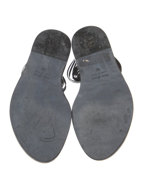 Ann Demeulemeester Leather Gladiator Sandals