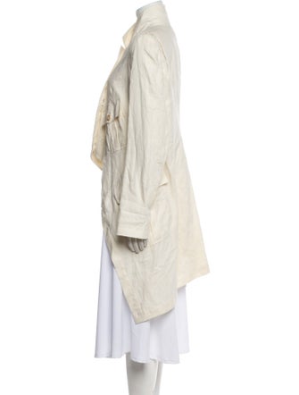 Ann Demeulemeester Hemp Striped Jacket