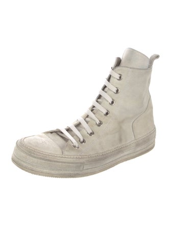 Ann Demeulemeester Suede Sneakers