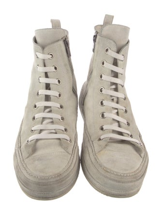 Ann Demeulemeester Suede Sneakers