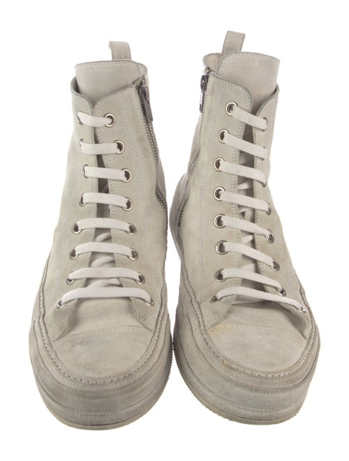 Ann Demeulemeester Suede Sneakers