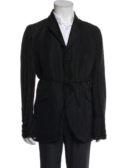 Ann Demeulemeester Linen Two-Piece Blazer