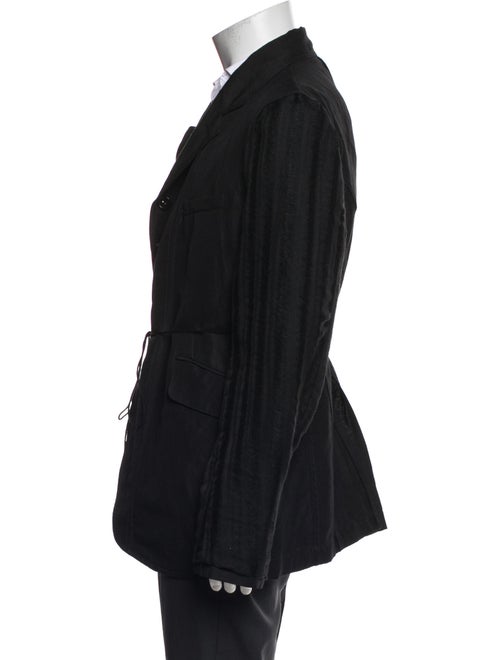 Ann Demeulemeester Linen Two-Piece Blazer