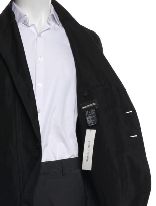 Ann Demeulemeester Linen Two-Piece Blazer