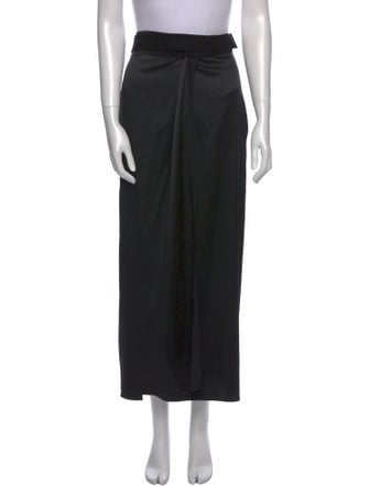 Ann Demeulemeester Silk Long Skirt
