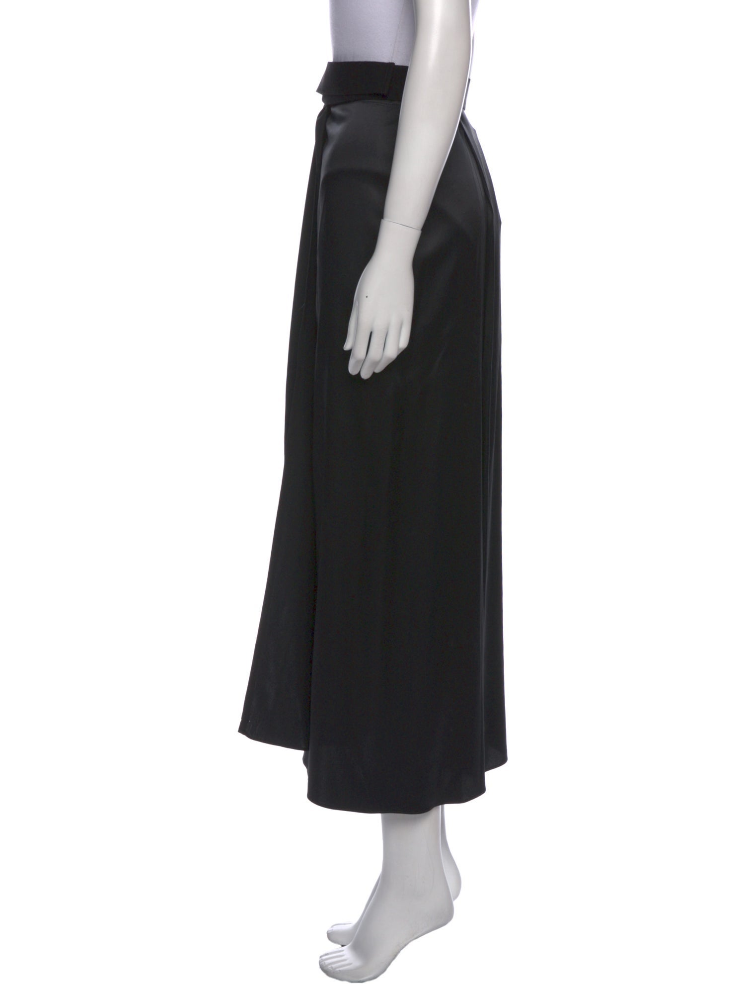 Ann Demeulemeester Silk Long Skirt