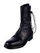 Ann Demeulemeester Leather Moto Boots