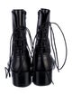 Ann Demeulemeester Leather Moto Boots
